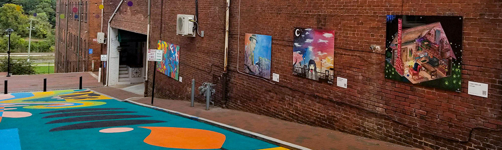 art alley lynchburg virginia glcf sponsored project