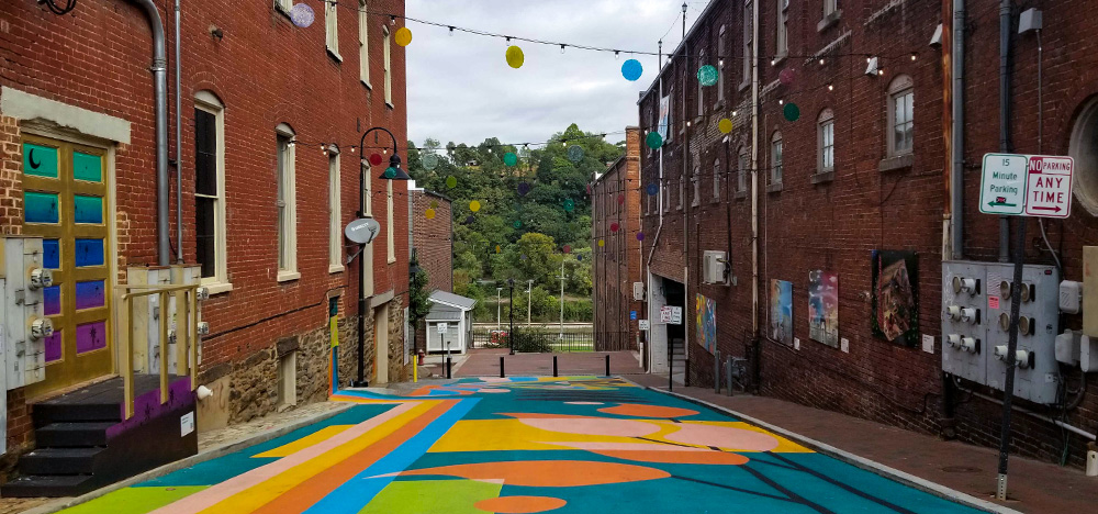 Downtown Lynchburg Association Launches Art Alley