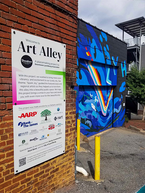 Lynchburg Foundation Grants Community Support Art Alley Lynchburg